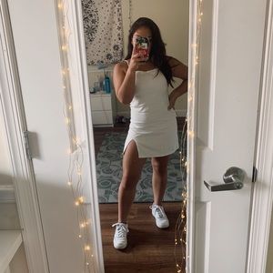 White summer dress